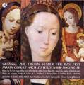 Gesnge zur ersten Vesper fr das Fest Maria Geburt nach Zisterzienser-Singweise (gregorinsk chorl)