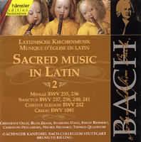 Sacred Music in Latin 2 (Missa g moll BWV 235, G dur 236, Sanctus, Credo...)